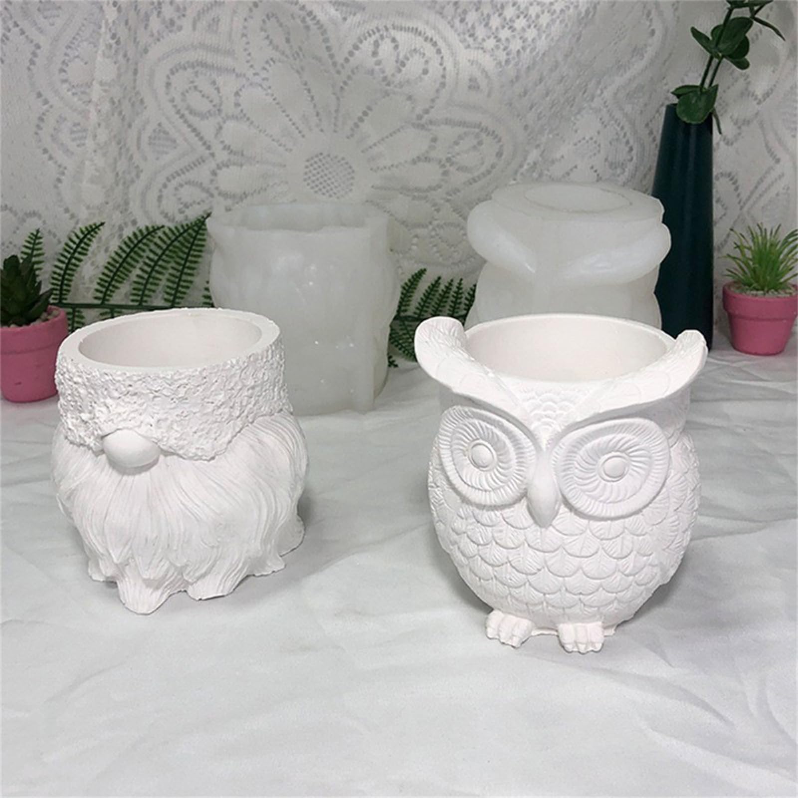 Molde de resina de silicona para decoración navideña y del hogar