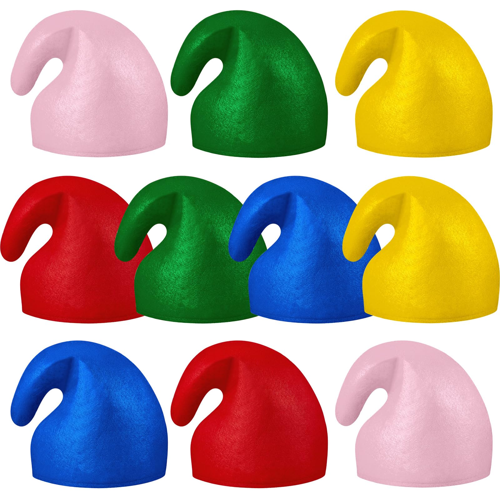 Cappelli Da Nano A Punta - Set 7 Pezzi Per Feste E Costumi