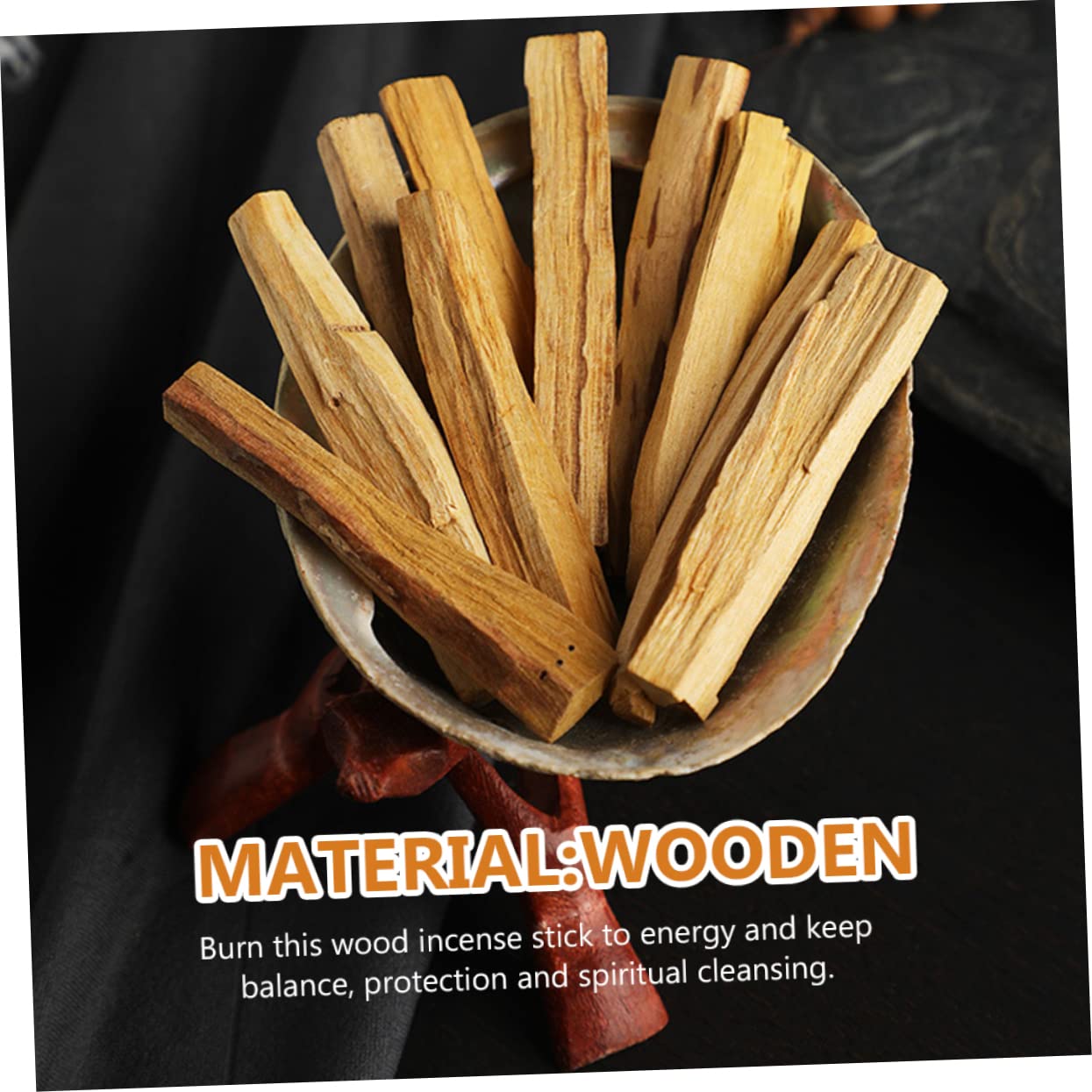 OUNONA 25stücke Sandelholz Räucherstäbchen Zur Meditation Und Luftreinigung Natürliche Holzstäbchen Für Wohltuenden Duft Und Entspannende Atmosphäre Für Zuhause