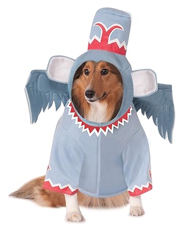 Wizard of Oz Pet Costume, Small, Winged Monkey Hoodie