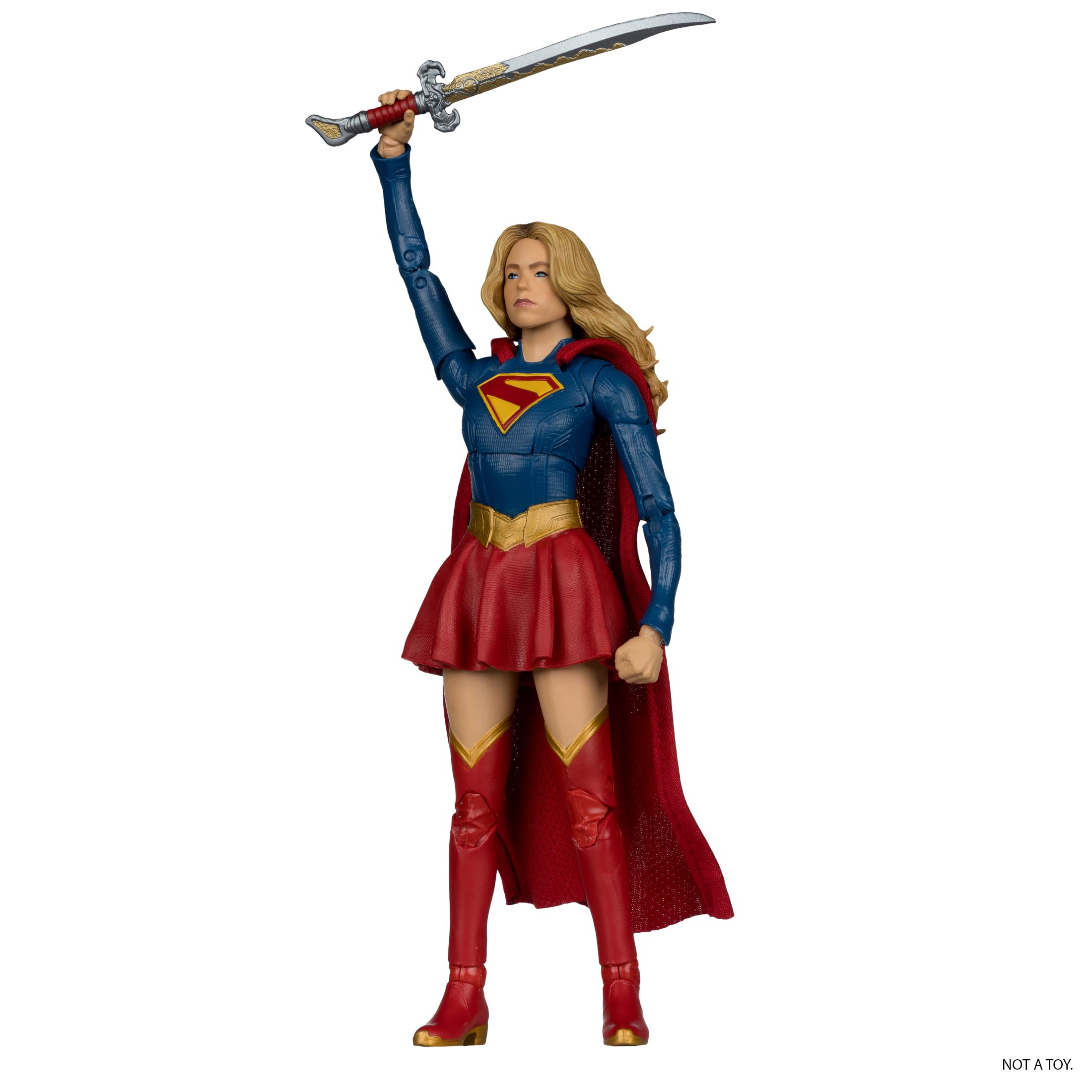 McFarlane DC Multiverse Supergirl and Baby Krypto (Supergirl Movie) 7in Action Figure (Deluxe Theatrical Edition) Toys