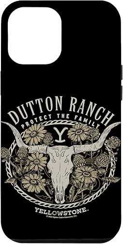 Vista 64 de Funda para iPhone 11 Yellowstone Dutton Ranch Steer Logo