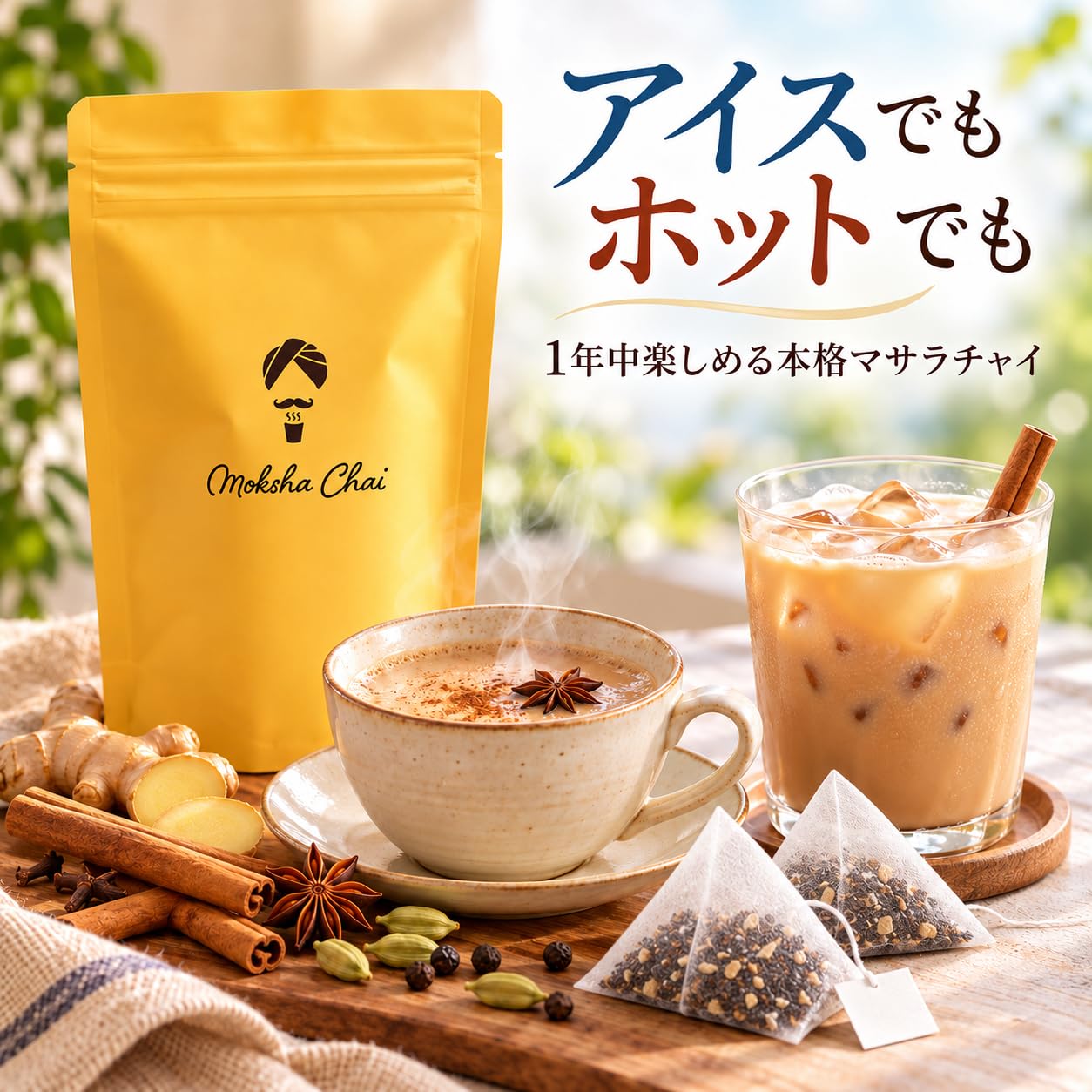 Amazon.co.jp: モクシャチャイ レンジdeチャイ ロイヤルマサラ 15包