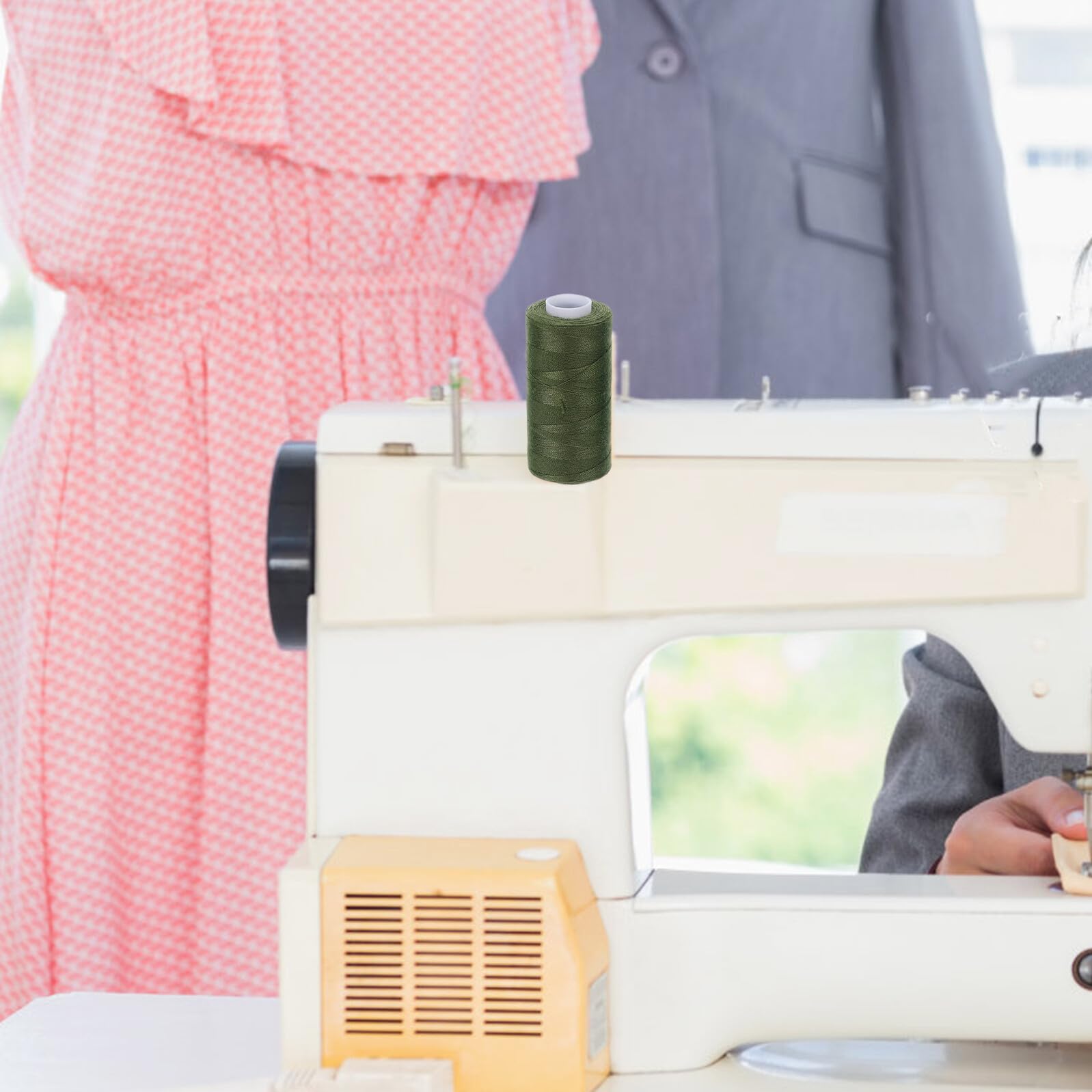 SOIMISS Set de Hilos para Coser y Máquinas con 111 Piezas, Surtido de 39 Colores Variados, Material de Costura Multifuncional para Principiantes y Profesionales, Uso en Manualidades