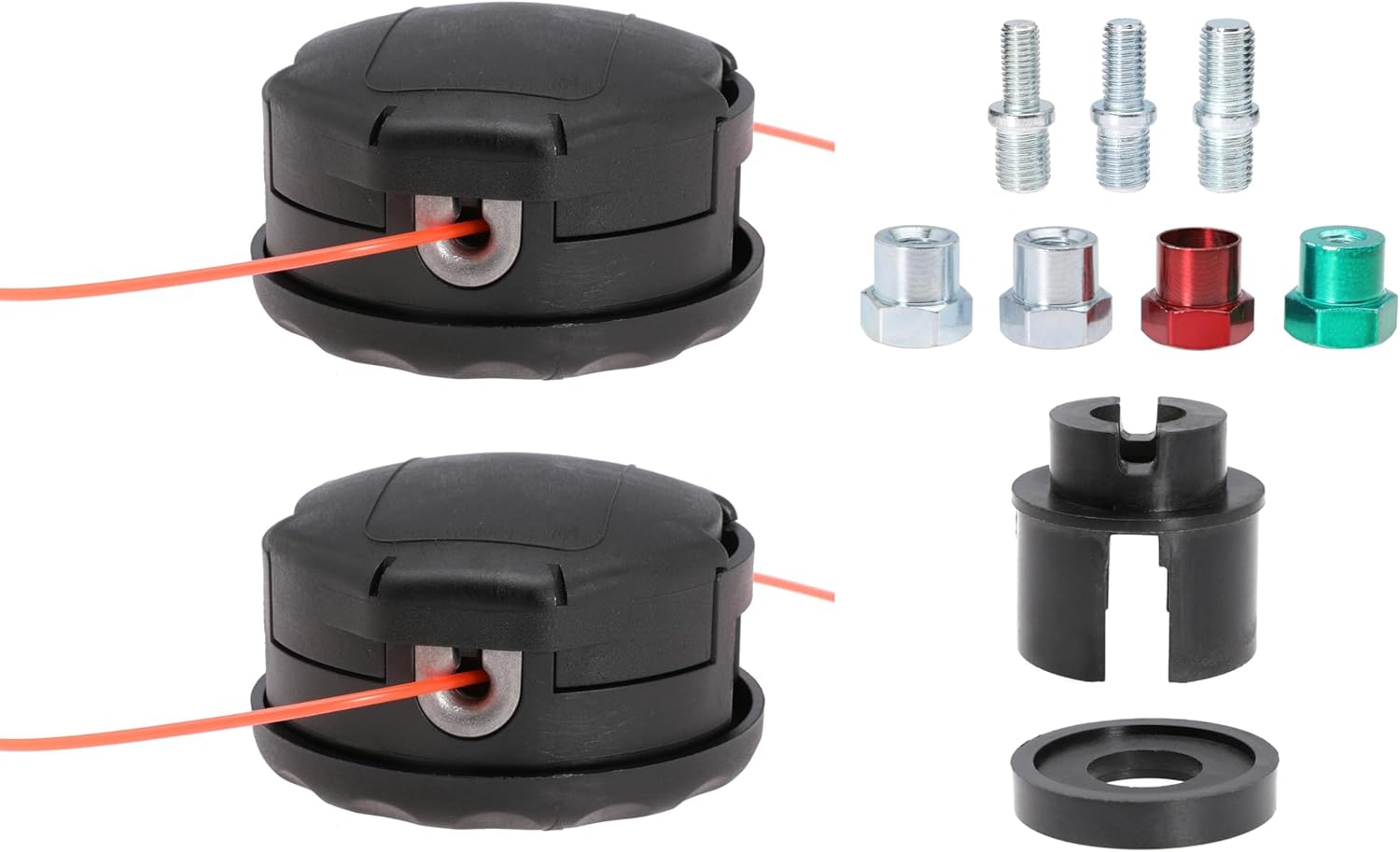 Speed Feed 400 Trimmer Head Replace 99944200907 for Echo SRM210 SRM211 SRM225 SRM230 for SHINDAIWA C230 C242 C2510 for Echo Weed Eater PAS210 PAS211 PAS225 PAS230 with Accessories (Trimmer-IT-02AS)