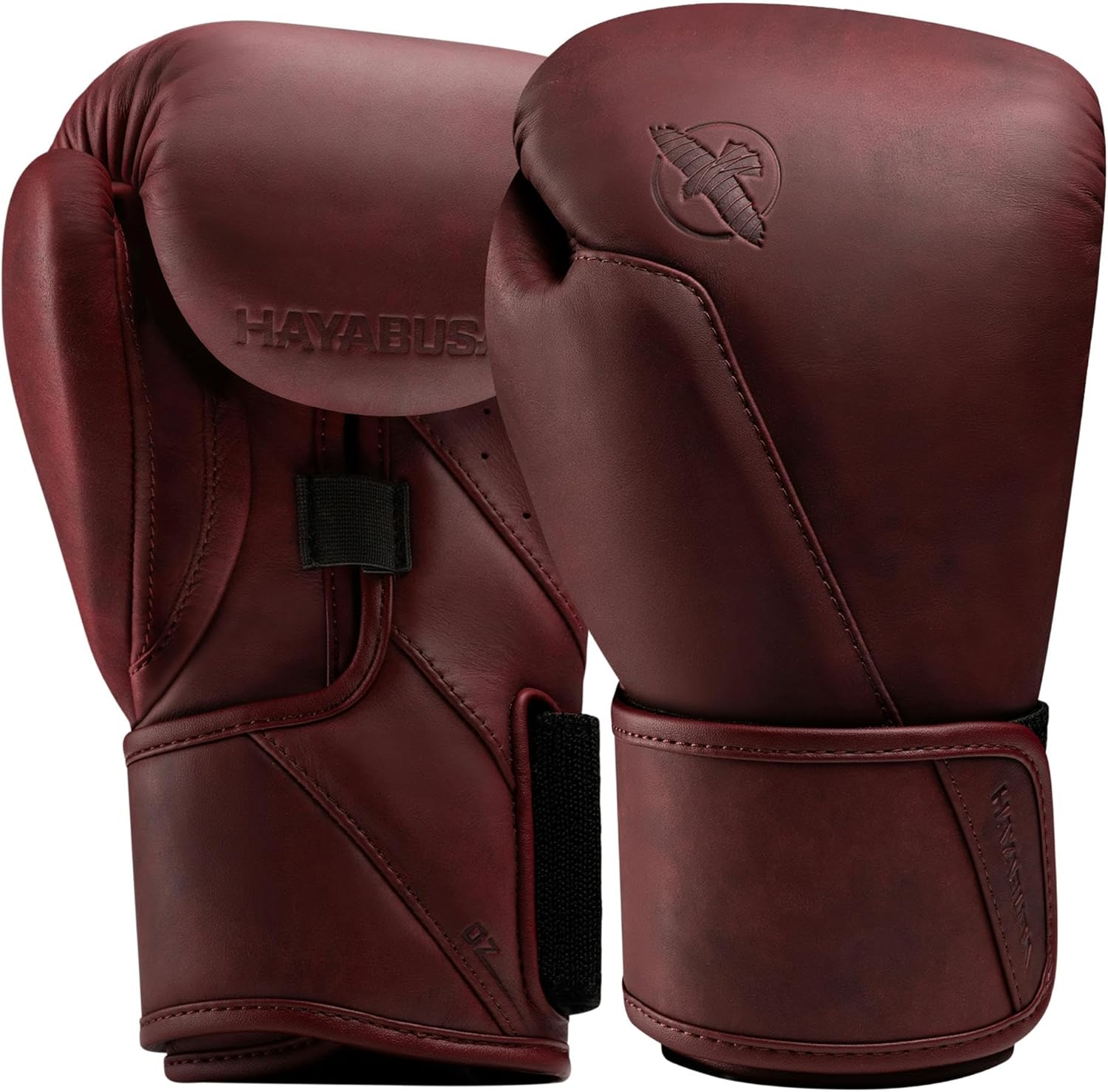 Hayabusa T360 Leather Boxing Gloves for Men and Women Wrist and Knuckle Protection, Triple Splinted Wrist Support, Cloud-Like Knuckle Padding