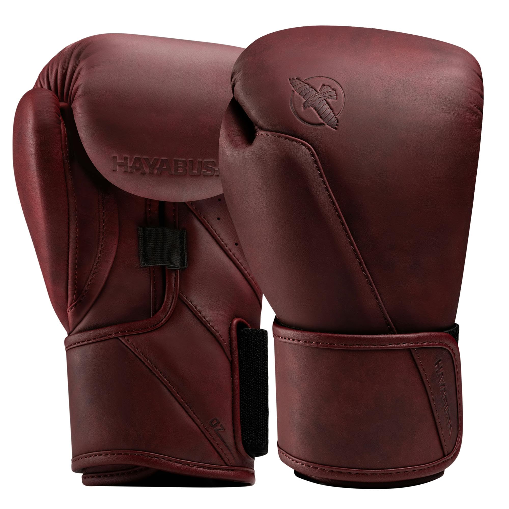 Hayabusa Guantoni da boxe in pelle T360 per uomini e donne, protezione per polsi e nocche, supporto per polso con tripla stecca, imbottitura simile a nuvola