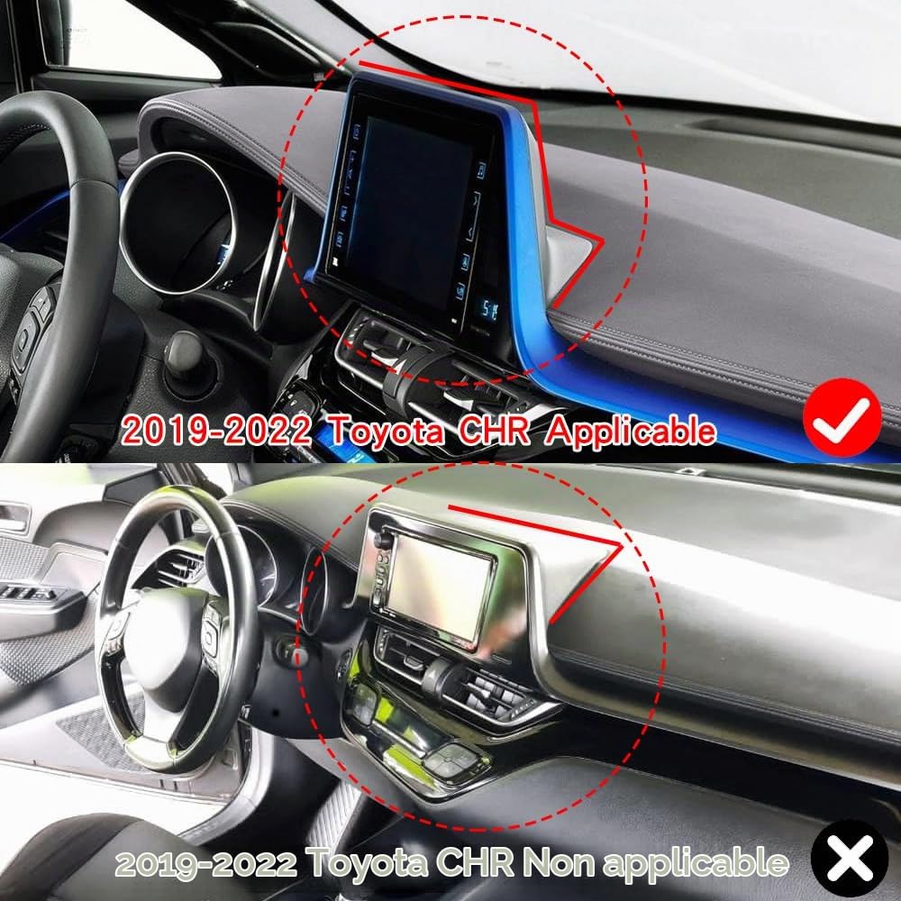 Support de téléphone de Voiture Compatible avec 2019-2022 Toyota chr Support de téléphone Mobile for 8 Pouces Écran de Navigation(for 2019-2022 CHR 8 in.)