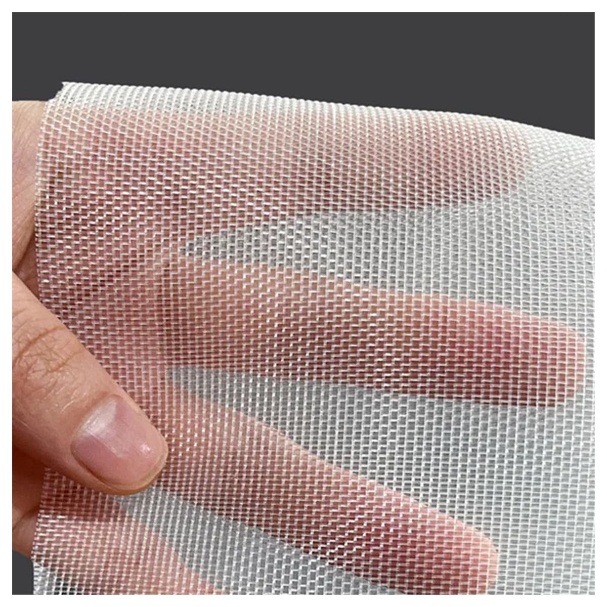 homeemoh Thicken Nylon Filter Mesh 39.37x39.37 Inch 30 Mesh Food Grade Handmade Mesh Filter Woven Net for Paint, Home Brewing