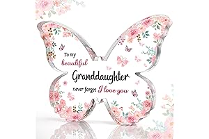 Unique Butterfly-Shaped Acrylic Keepsake: A Cherished Gift for Granddaughters