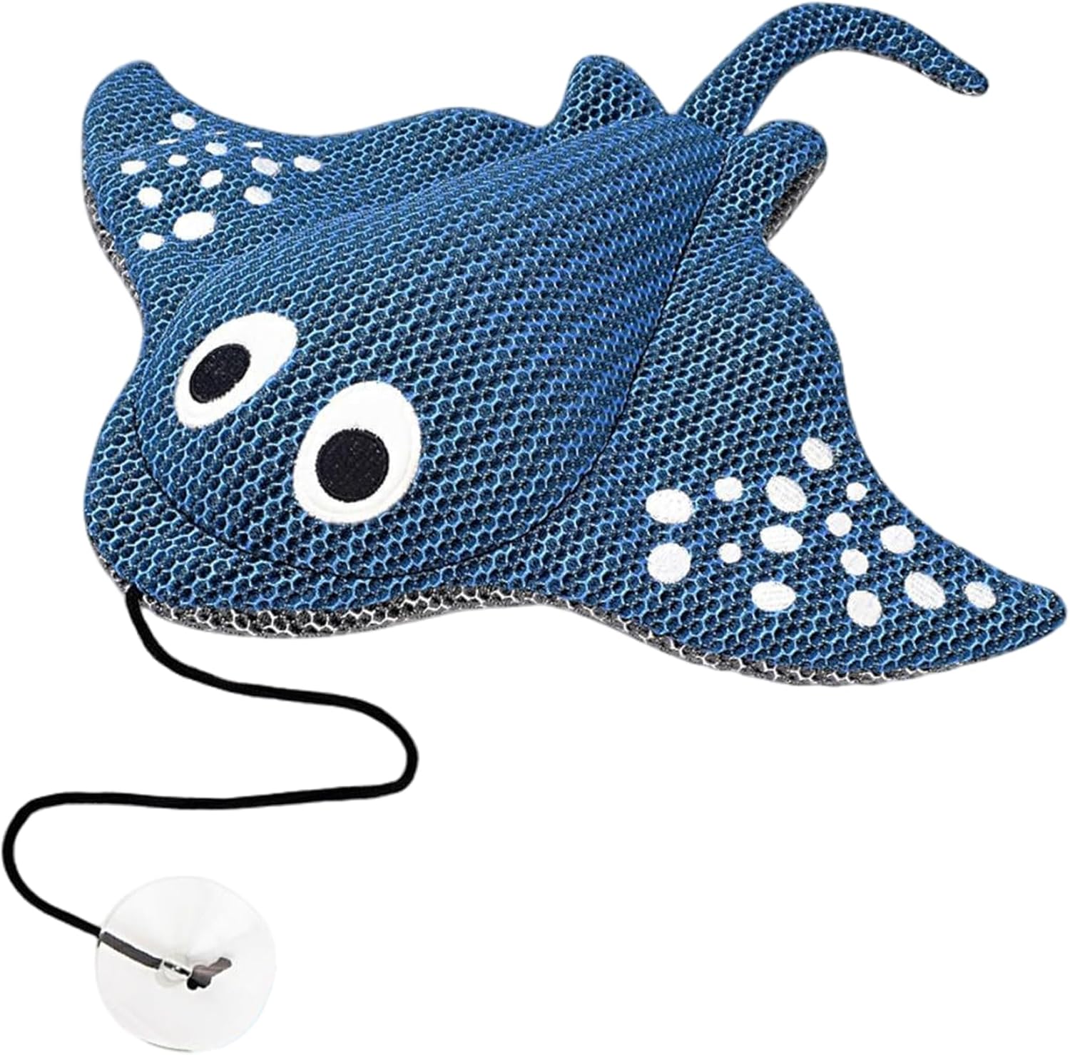 Hot Tub Scum Absorber, Cute Manta Ray Hot Tub Sponges Scum Collector, 14x13 Reusable Washable Oil Absorber Cleaner Accessories for Adults Sponge Sponge