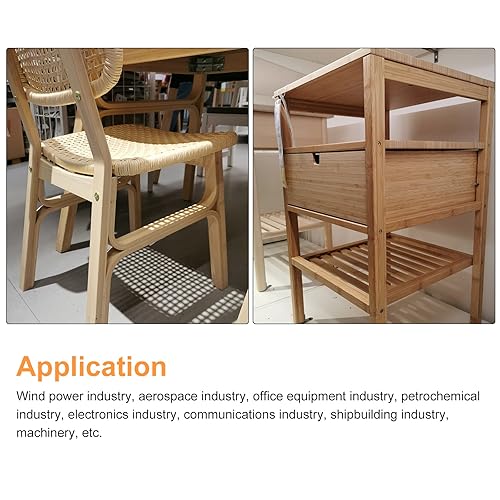 Miniatura 5 de uxcell Tornillos de cabeza avellanada plana #8-32x1-14", 25 tornillos de cabeza plana de acero inoxidable 304, rosca completa, pernos avellanados