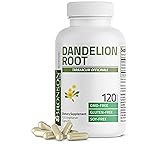 Bronson Dandelion Root High Potency Supplement, Supports Overall Good Health & Well-Being, Traditional Diuretic Herb - Non-GMO, 120 Vegetarian Capsules