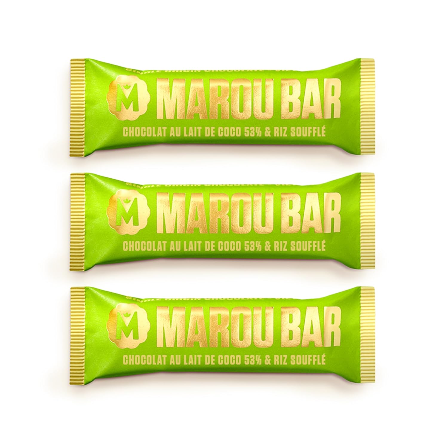 Marou Snack Bar 65% Cacao Case Pack of 16 | Peanuts, Ginger, Salted Caramel and Dark Chocolate | Vietnam Single Origin, Vegan, Craft Chocolate | 16 x 35g Bar