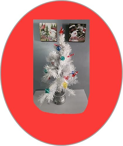 Miniatura 8 de Letreros de Navidad juego de 2 placas de madera de muñeco de nieve Joy to the World and Be Merry Decor 8 x 8 pulgadas para el hogar estante de mesa