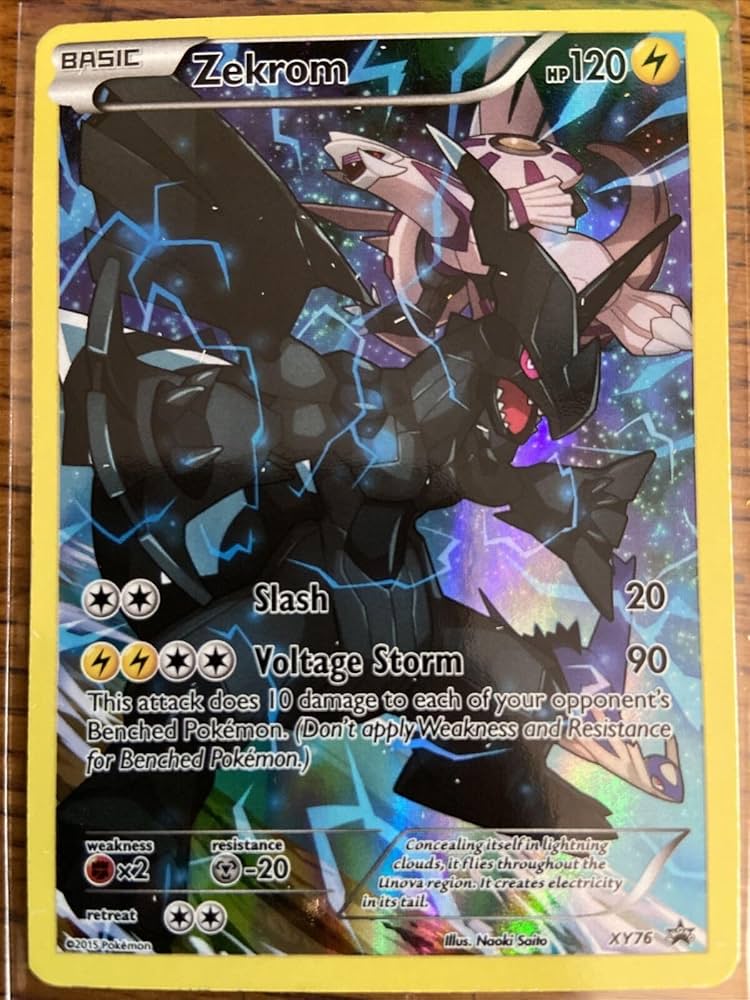 Pokemon - Zekrom (XY76) - XY Black Star Promos - Holo