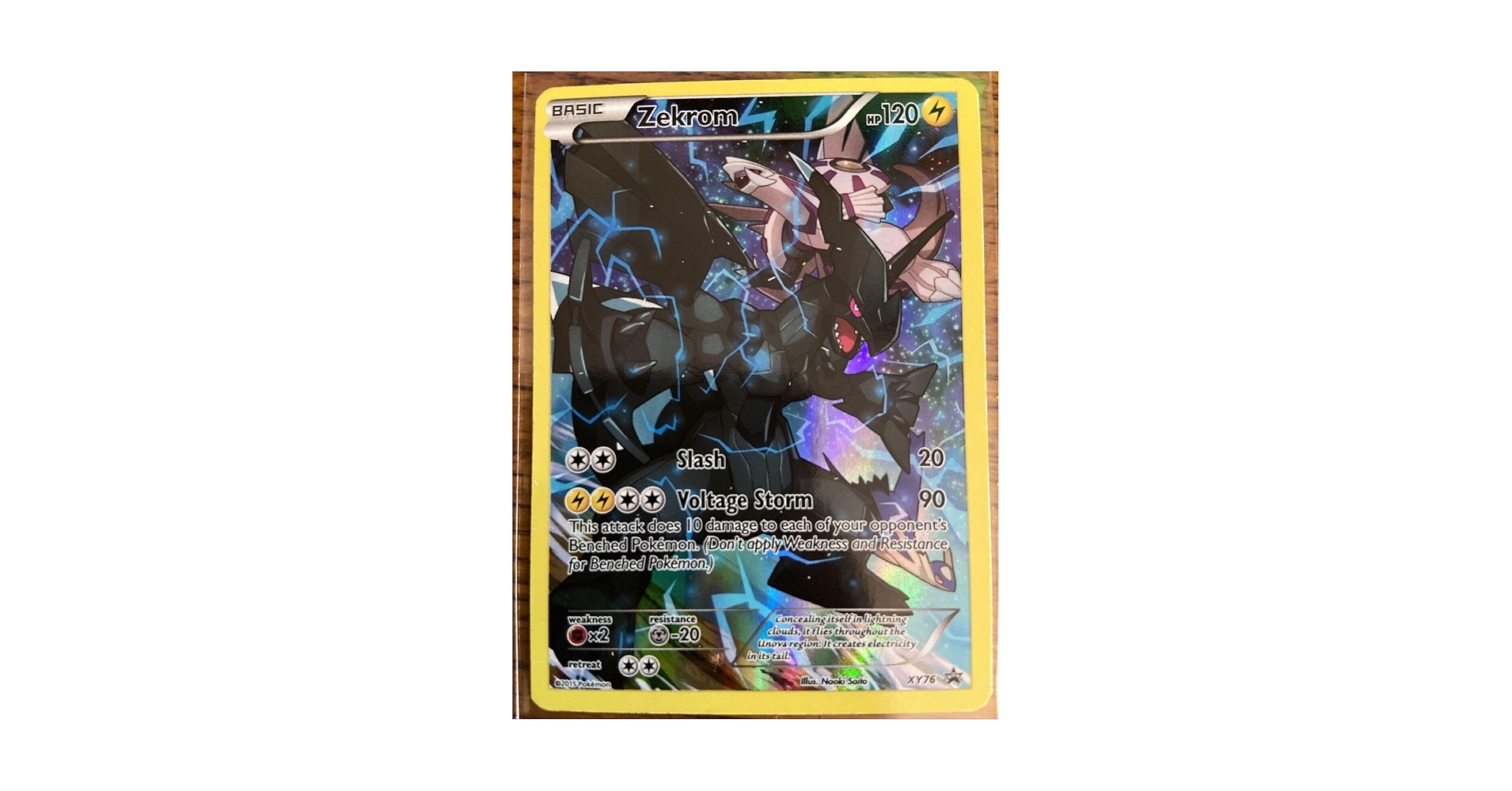 Pokemon - Zekrom (XY76) - XY Black Star Promos - Holo