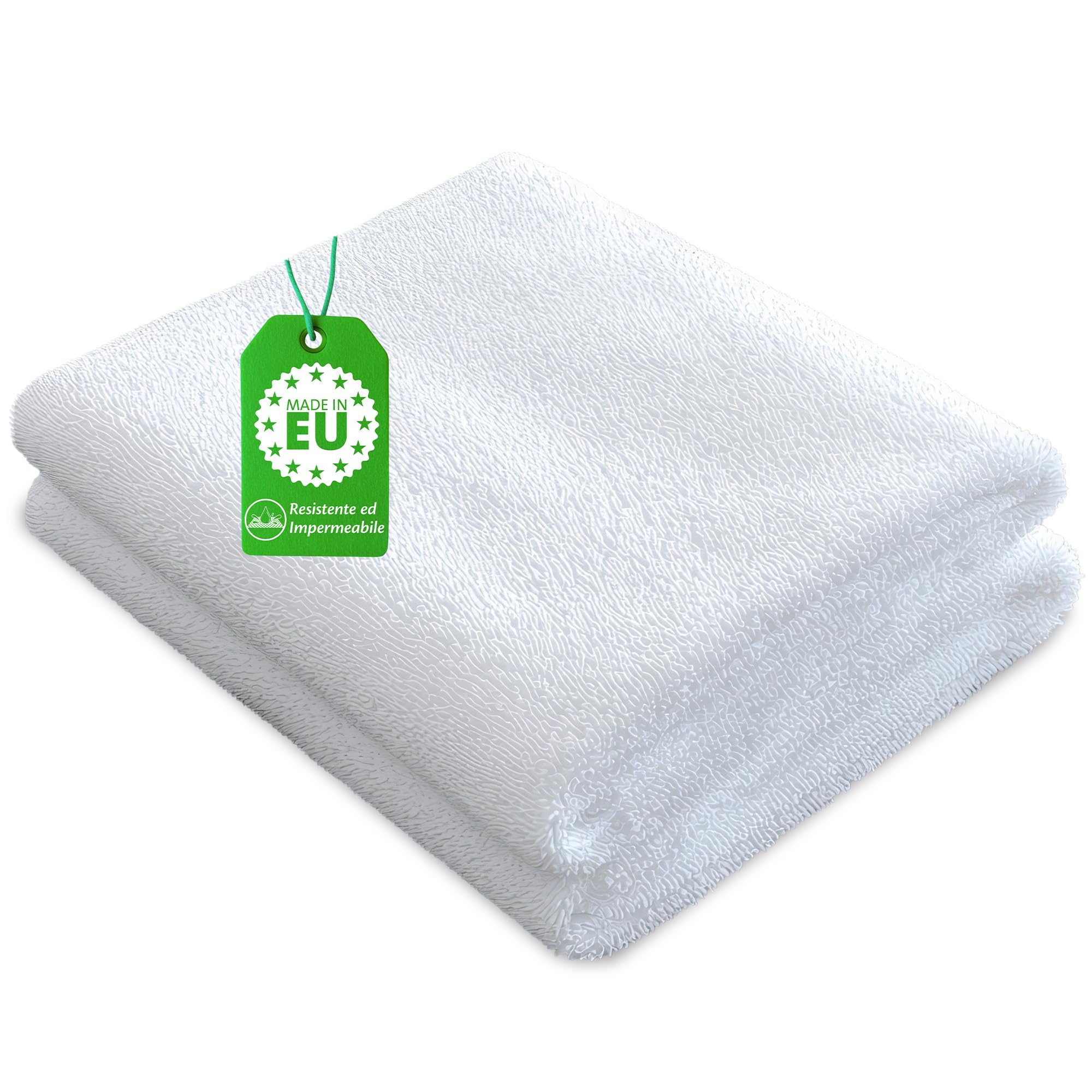 Traversa Letto Impermeabile Coprimaterasso 75x90 cm Cerata in Cotone Protezione Incontinenza Proteggi Materasso Culla Adatto per Anziani Bambini Neonati Adulti Animali Traspirante Lavabile
