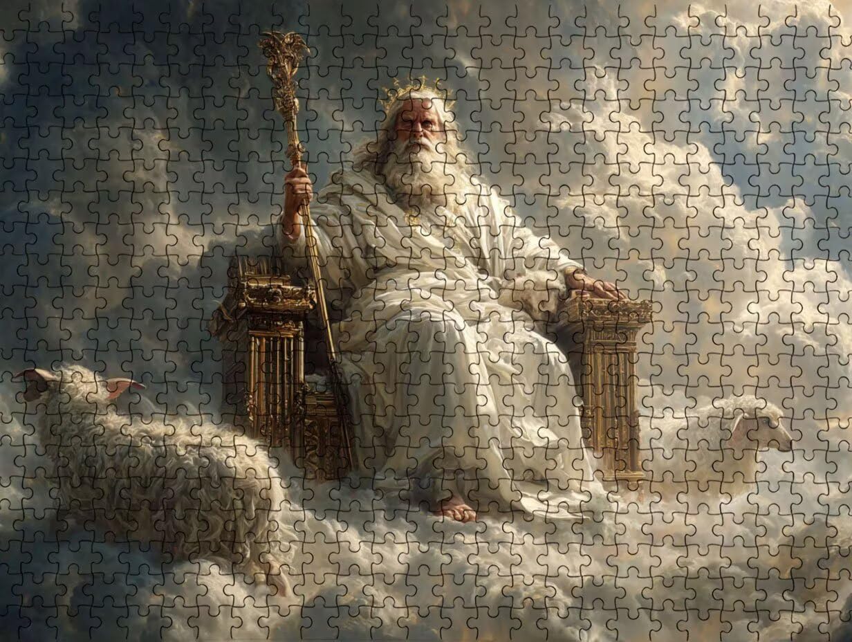 Clásicos Puzzle 3000 para Adultos, Santo De Las Ovejas LDYQS7-659