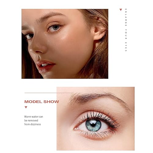 Miniatura 4 de Rímel de fibra de seda 4D, extensiones de pestañas líquidas, color negro, voluminizadora, dura hasta 24 horas, sin grumos, a prueba de manchas,