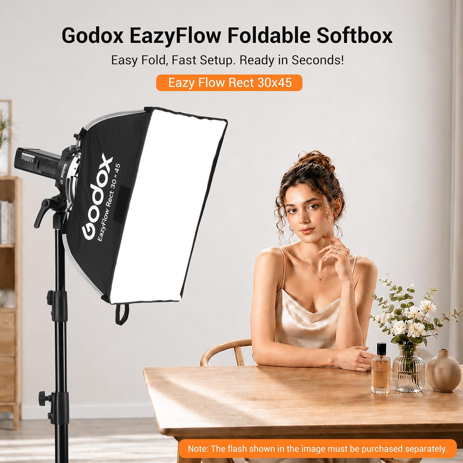 Godox EazyFlow Rect 30x45 / 11.8x17.7 Foldable Softbox