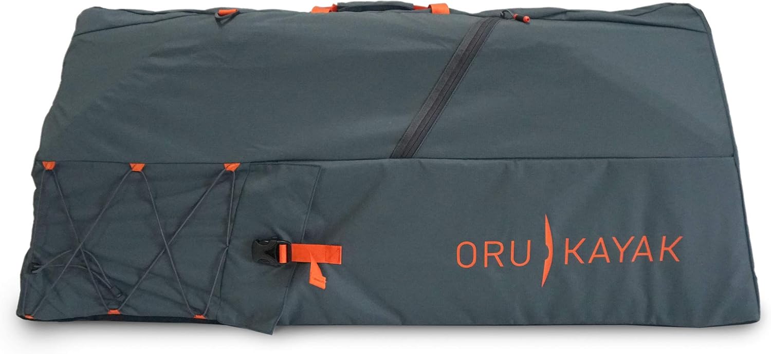 Oru Kayak Oru Pack | Backpack for Inlet/Lake/Lake+ Foldable Kayak, Heavy-duty nylon, With Padded Shoulder Straps and Hip Belt, Heavy-duty Zipper, Paddle Pocket