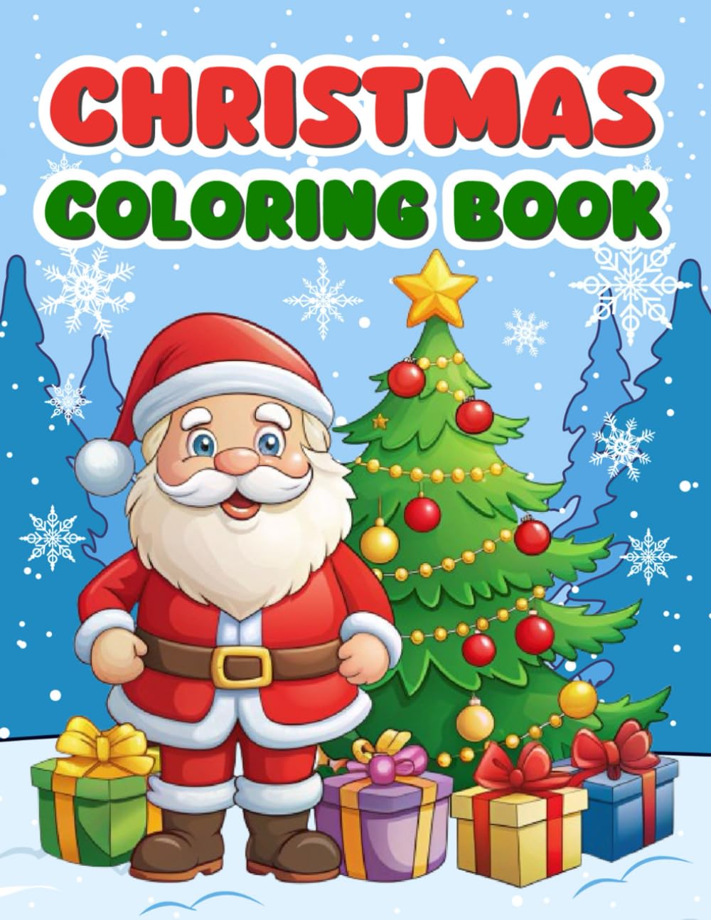 Christmas Coloring Book (Vivid Palette Series)