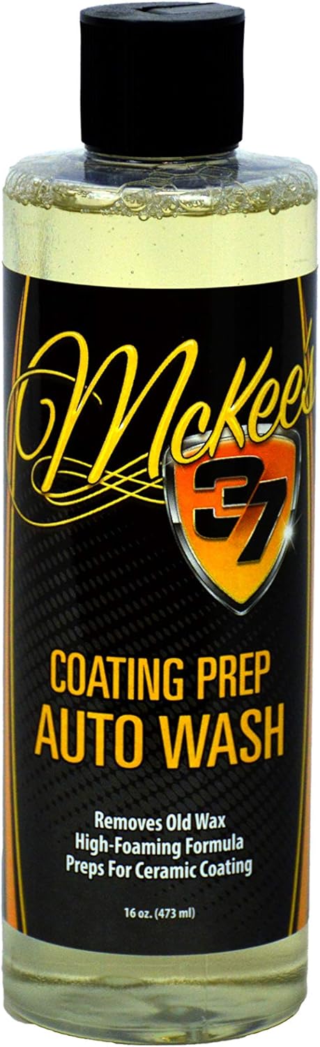 McKee's 37 MK37-291 Coating Prep Auto Wash, 128 oz.