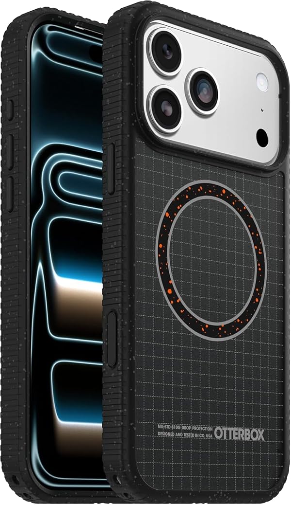 OtterBox Sole Series Phone Case for iPhone 17 Pro Max - Midnight Circuit Black by OtterBox - Used condition - Image 2