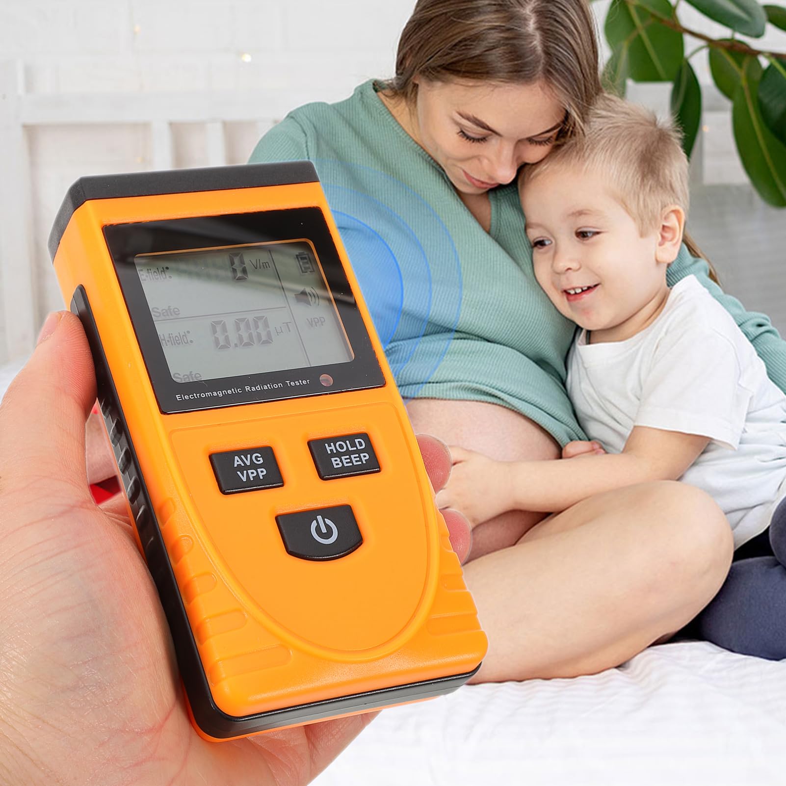 FELTECHELECTR Detector Emf Meter Home Appliance Computer Tester Digital Electromagnetic Detect