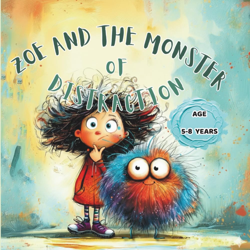 ZOE AND THE MONSTER OF DISTRACTION: An illustrated book to help children with ADHD turn distraction into strength