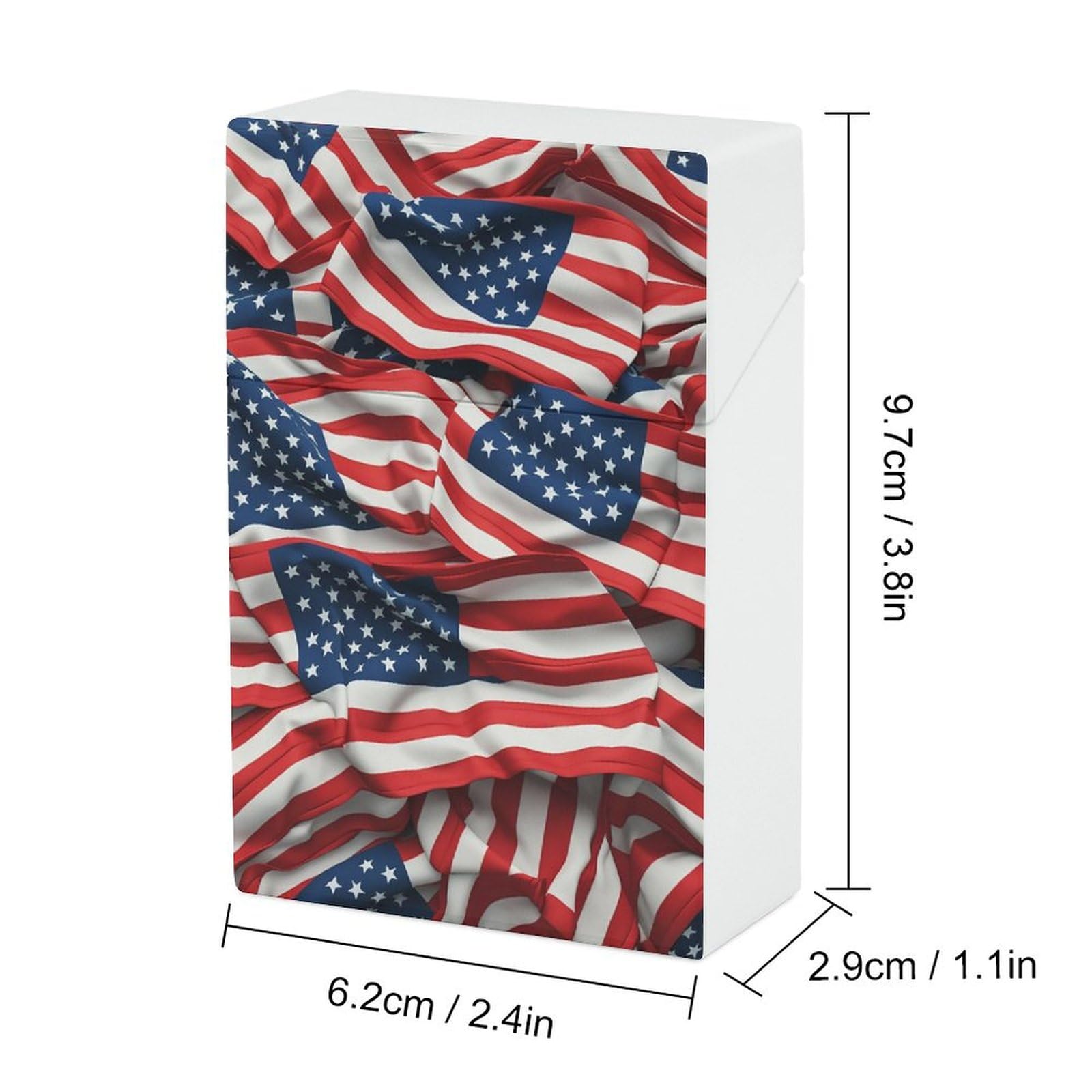 american flag cigarette case Amazon.com: USA for King Size Retro Holder Case with Exquisite Carved Patterns Box 20 Regular Size Cigarettes : Health & Household Amazon.com: American Flag Cigarette Case