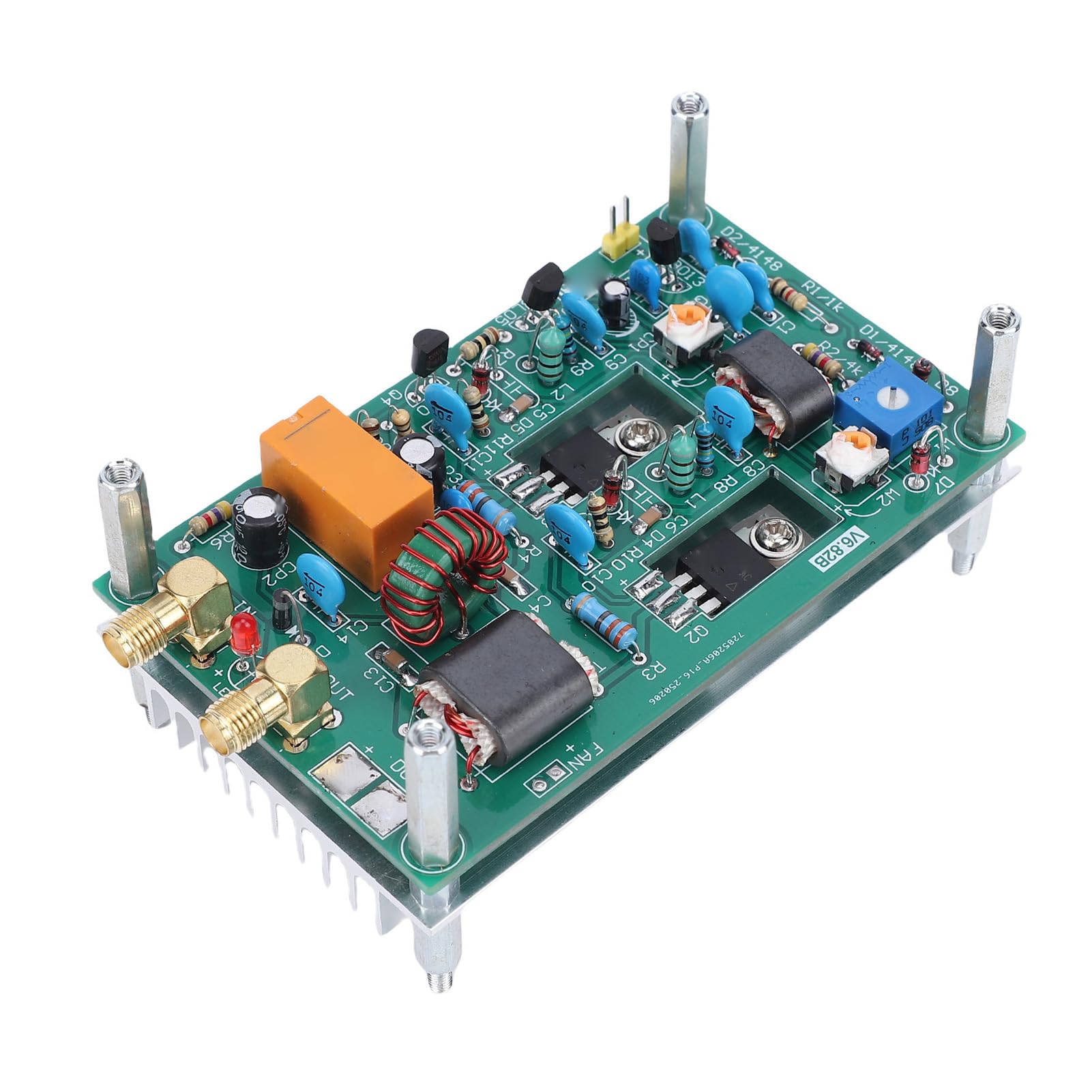 Dpofirs Amplificateur de Puissance 30W Courte Onde Interface Universelle