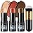 Lezero 3Pcs Contour Stick Makeup Kit, Shades with Highlighter, Blush and Bronzer Stick for Sculpt the Face and All Skin Type, Long Lasting, Smooth, Dewy & Matte Finish, MEDIUM