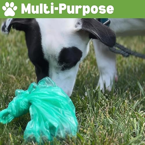 Miniatura 8 de Bolsas de basura pequeñas biodegradables de 1.2 galones (440 quilates) de 5 litros, ecológicas, color verde, mini bolsas de basura de 1 galón,