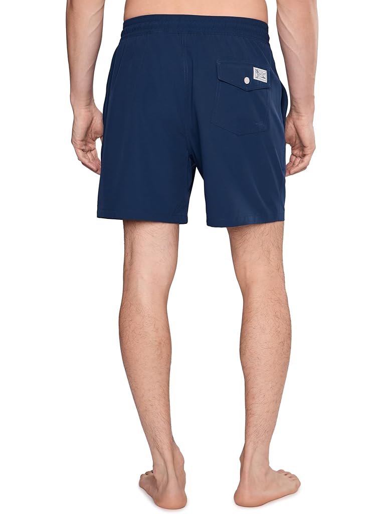 Navy Polo Ralph Lauren 5.75" Traveler Classic Swim Trunks