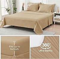 Vista 384 de HYMOKEGE - Juego de edredón tamaño king, color negro y rojo, de sirsaca, de 7 piezas, para todas las estaciones, en una bolsa, para dormitorio