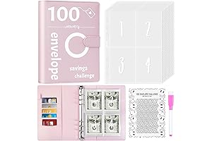 100 Cajas de Ahorro para Desafío de Ahorro de Dinero