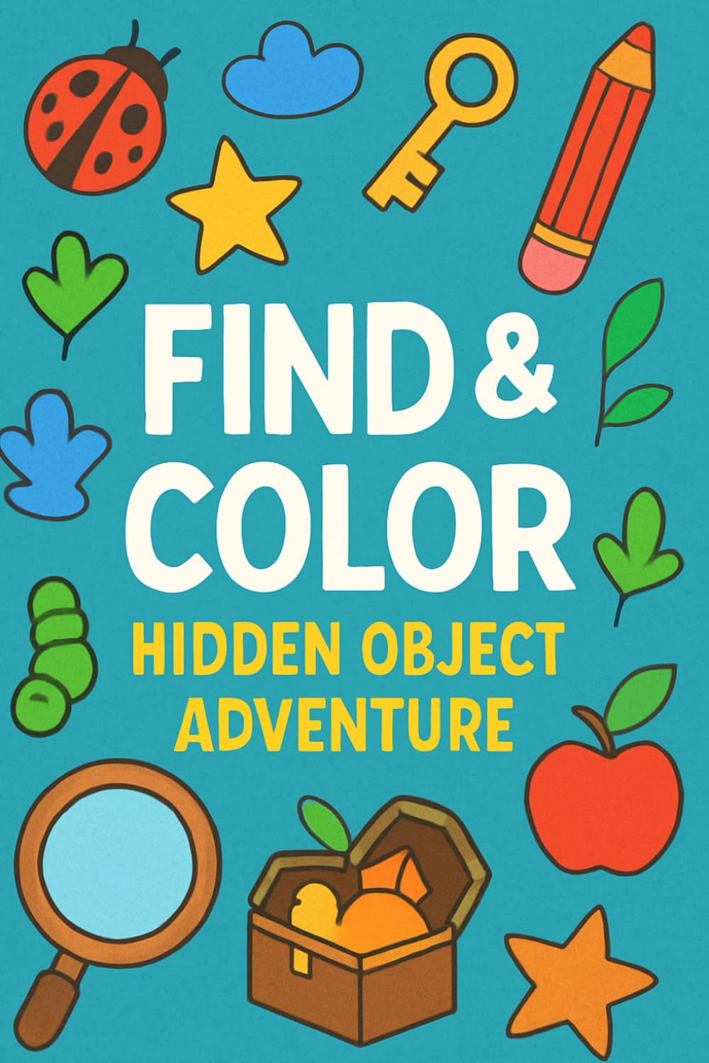 Find & Color: Hidden Object Adventure (Smart Kids: Logic & Life Skills)