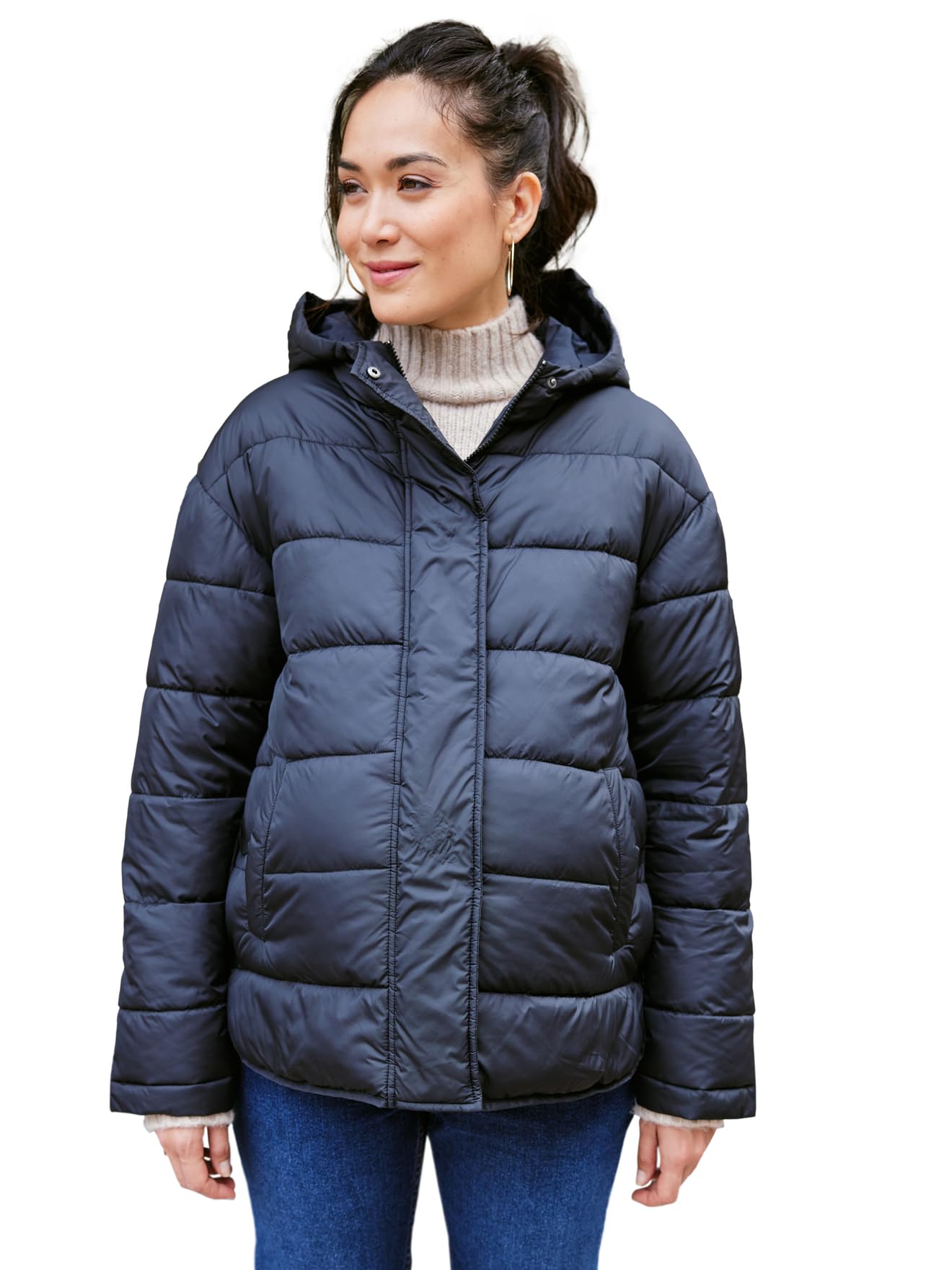 ENVIE DE FRAISE Umstands-Steppjacke/Tragejacke Recycling-Polyester, Übergangsjacke