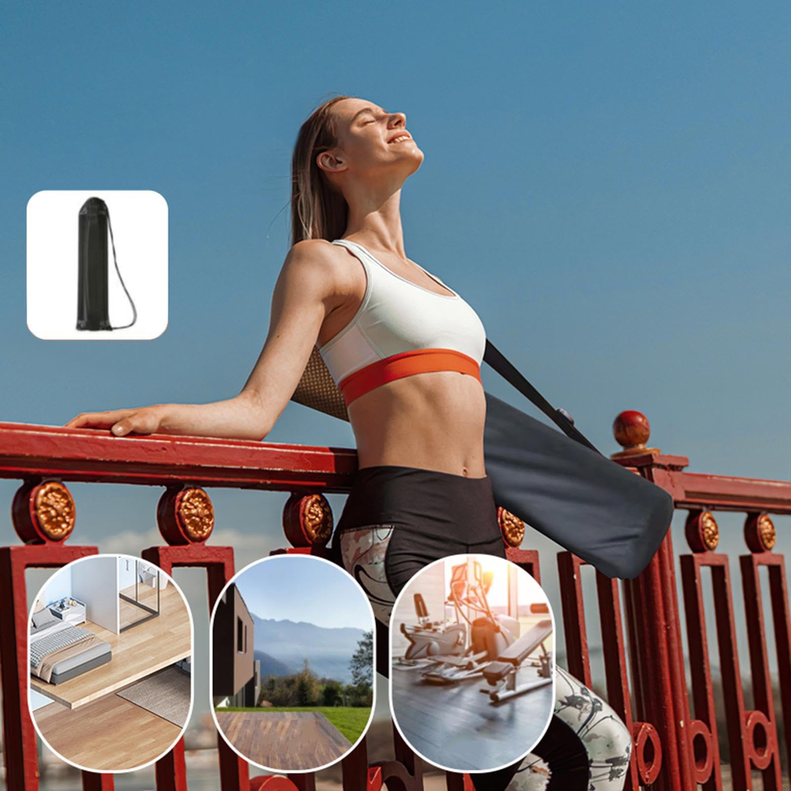 Sliding Workout Mat - 180 x 50 cm Fitness Slide Board, Home Gym Core Trainer, Balance Skating Board | Krafttraining Übungspad, Smooth Glide Leg Workout Tool, Squats, Boards, Lunges, Kletterer,
