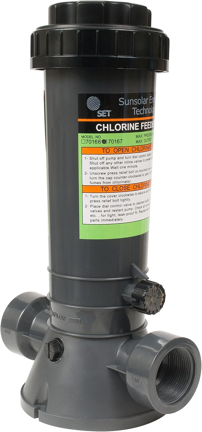 Free Standing Automatic Chlorinator Above Ground Pool Inground Pool