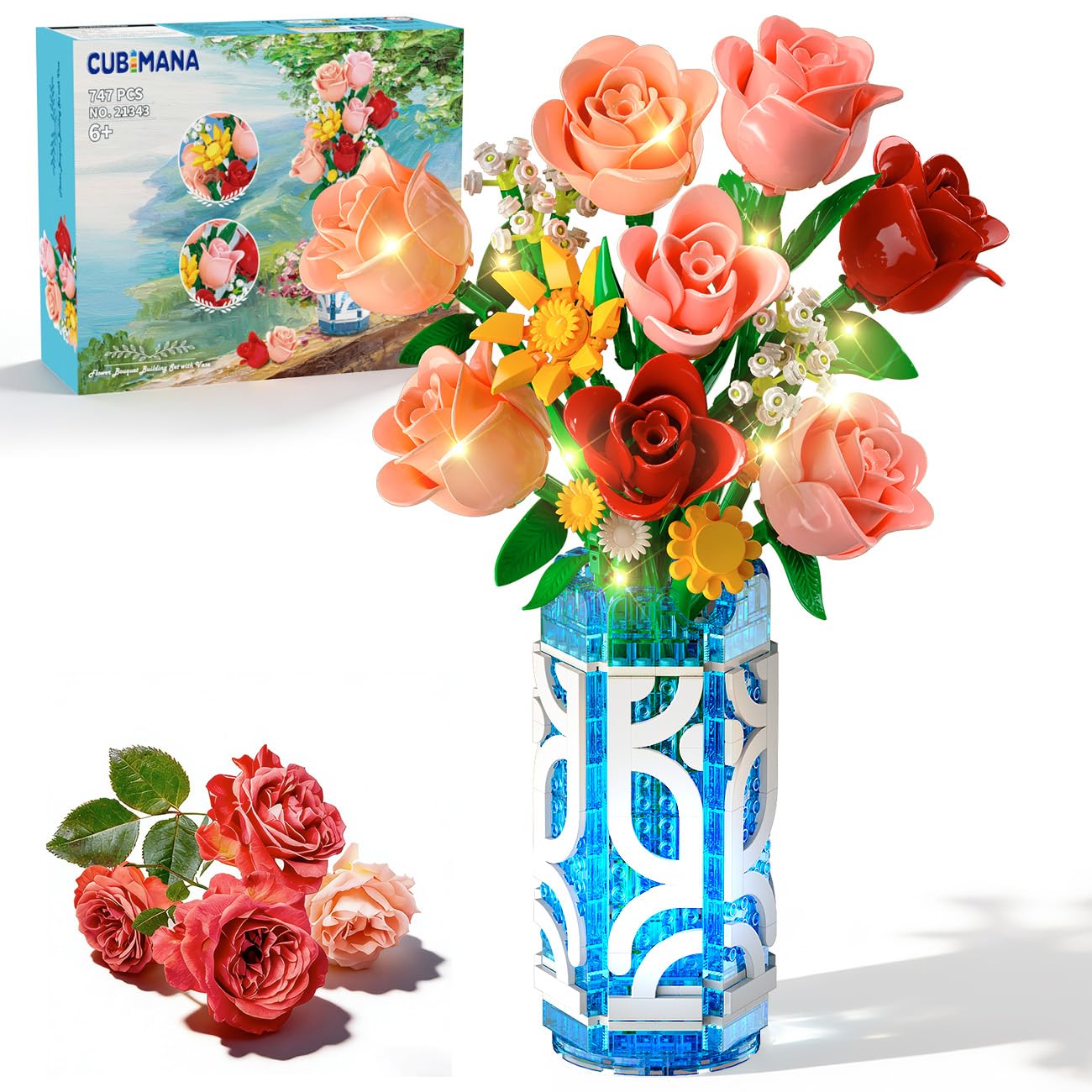 Rouwkaart botanische bloemen met vlinder en
