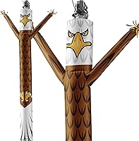 Vista 24 de LookOurWay Air Dancers - Accesorio inflable para hombre de tubo – Wacky Waving inflable para promoción de negocios – Ventilador no incluido