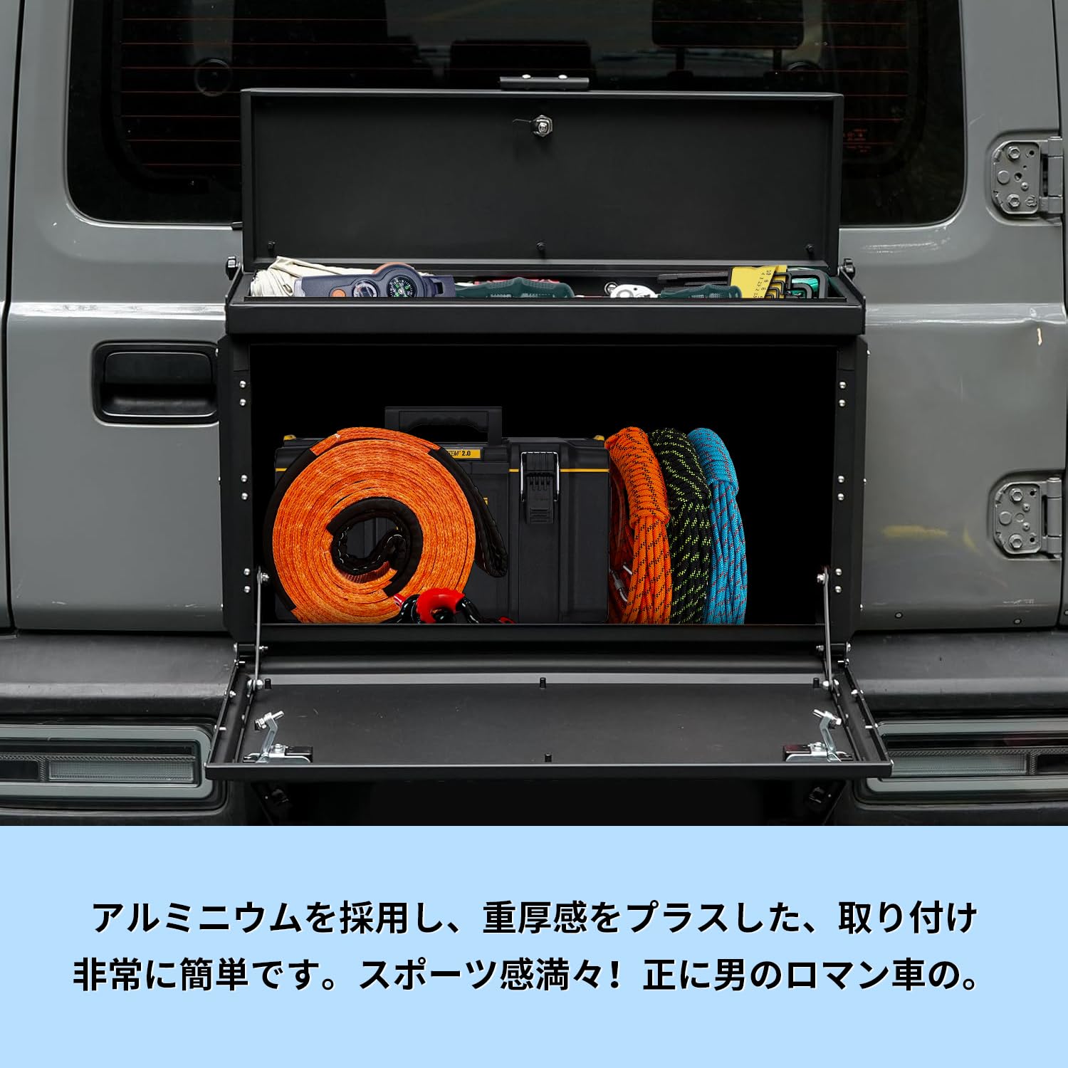 Amazon | Niceffort スズキジムニー テールゲート収納ボックス JB23