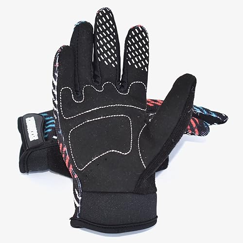 Miniatura 4 de ZippyRooz Guantes largos para bicicleta para niños pequeños y pequeños