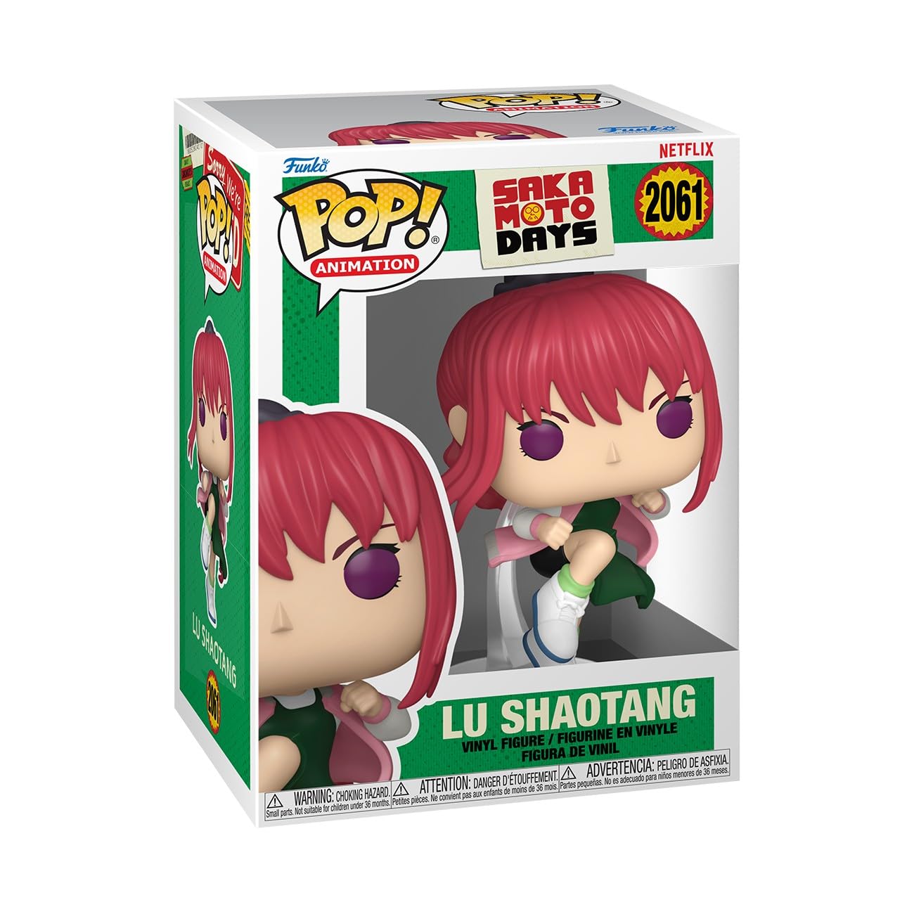Funko Pop! Animation - Sakamoto Days - Lu Shaotang - Collectable Vinyl Figure - Gift Idea - Official Merchandise - Toys for Kids & Adults - Anime Fans - Model Figure for Collectors and Display