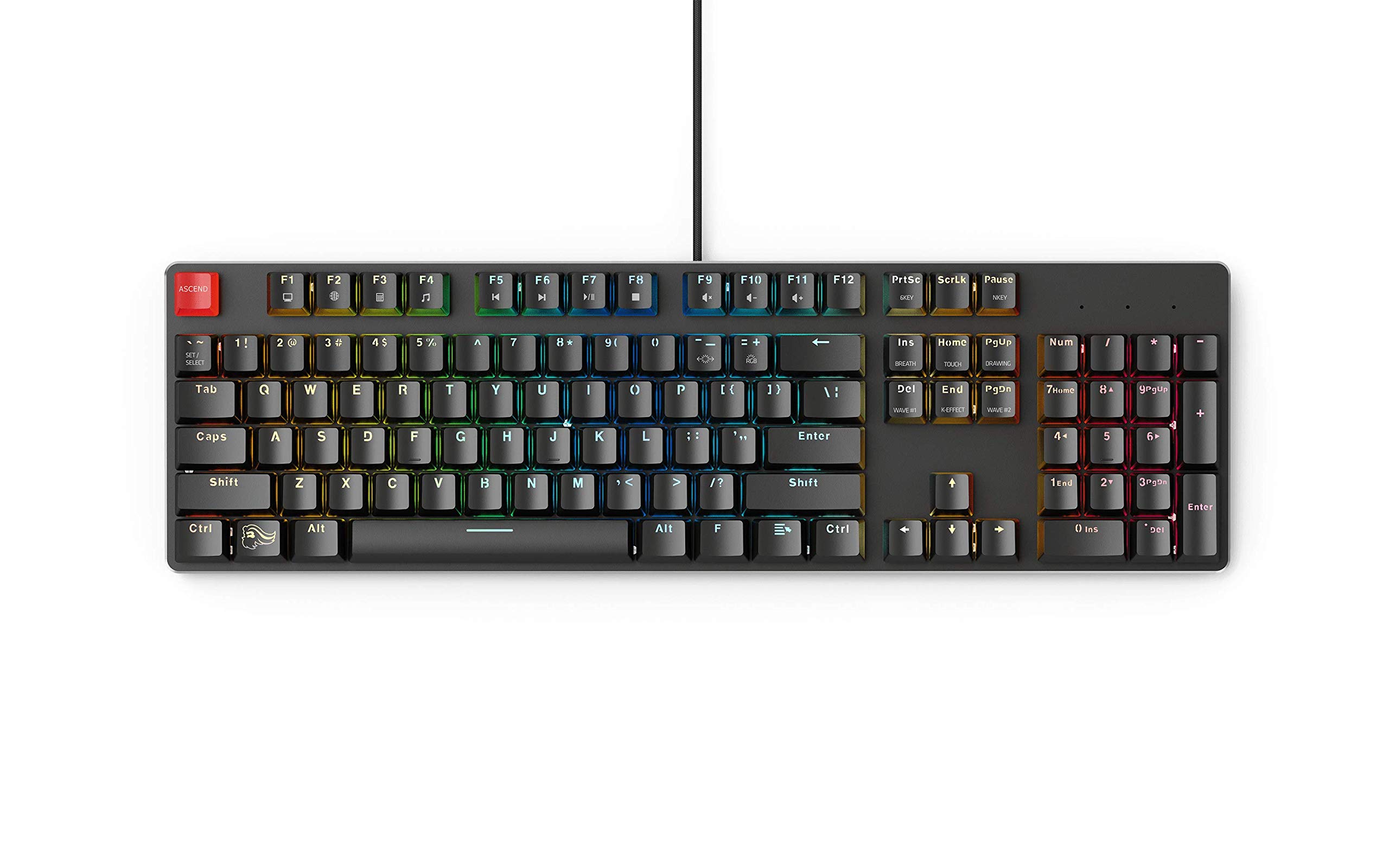 Glorious Custom Gaming Keyboard GMMK 100 Percent Full Size USB