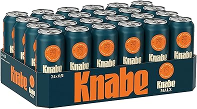 24 x Knabe Malt Drinks 10x 500 ml Tubs Including Disposable DPG Deposit