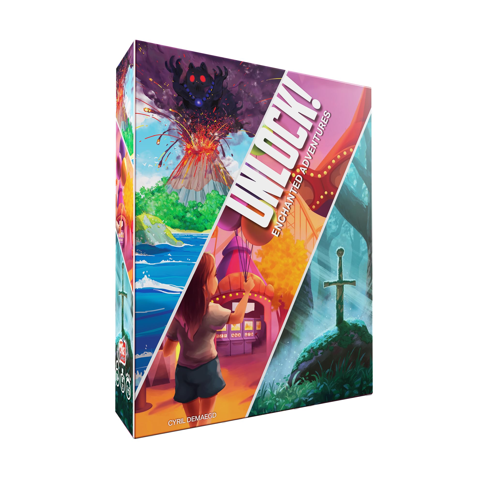 Amazon.com: Asmodee Unlock! Enchanted Adventures Card Game